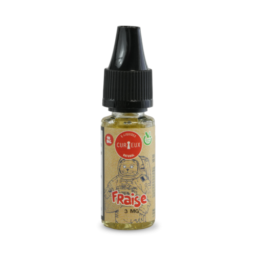 E liquide Fraise Natural 10 ml - CURIEUX | Cigusto | Cigusto | Cigarette electronique, Eliquide