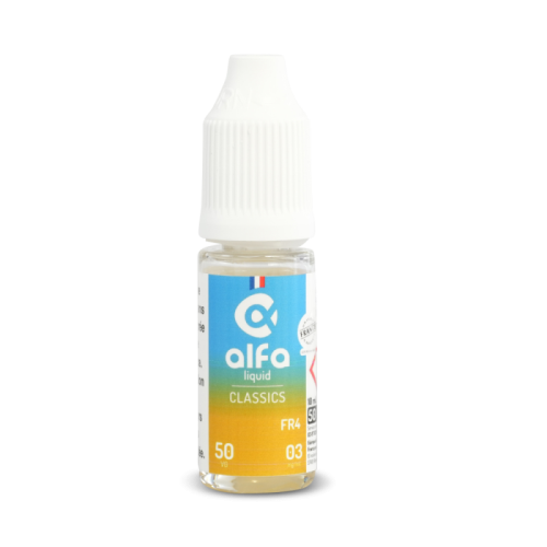 E Liquide FR-4 50/50 10ml Alfaliquid Cigarette electronique | Cigusto | Cigarette electronique, Eliquide