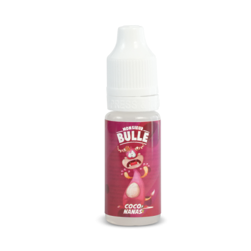 E liquide France Coconanas Mr Bulle 10ml - Liquideo | Cigusto | Cigarette electronique, Eliquide