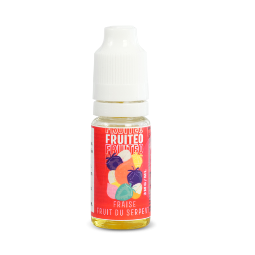 Eliquide nicotiné Fraise Fruit du serpent 10ml Fruiteo | Cigusto | Cigarette electronique, Eliquide