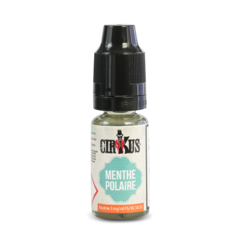 E-liquide CIRKUS Menthe Polaire, e-liquide VDLV 50/50 à la menthe polaire gamme CIRKUS | Cigusto | Cigusto | Cigarette electronique, Eliquide