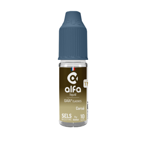 E Liquide SDN en 10 ml BLOND CORSE de la gamme Gaia de Alfaliquid | Cigusto | Cigarette electronique, Eliquide