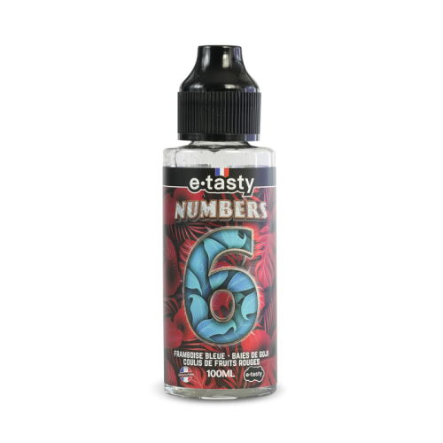 E Liquide fruité 100ml Numbers 6 ETasty | Cigusto Ecigarette | Cigusto | Cigarette electronique, Eliquide