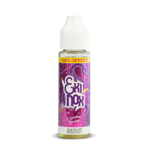 E Liquide Céréales Fraises 60ml Ekinox par Airmust | Cigusto | Cigusto | Cigarette electronique, Eliquide