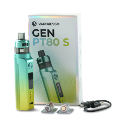 Kit GEN PT80S Vaporesso - GEN PT80S Vaporesso | Cigusto | Cigusto | Cigarette electronique, Eliquide