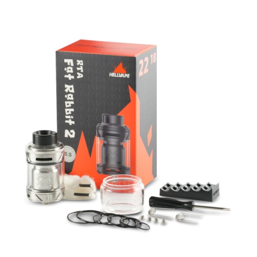 Atomiseur reconstructible Fat Rabbit 2 de Hellvape |Cigusto | Cigusto | Cigarette electronique, Eliquide