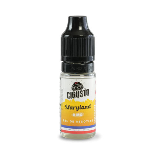 E Liquide Maryland Sel de nicotine Cigusto | Ecigarette | Cigusto | Cigarette electronique, Eliquide