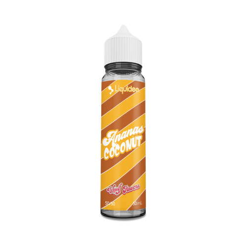 E Liquide Ananas Noix de coco 50 ml de la gamme Wpuff de Liquideo | Cigusto | Cigarette electronique, Eliquide