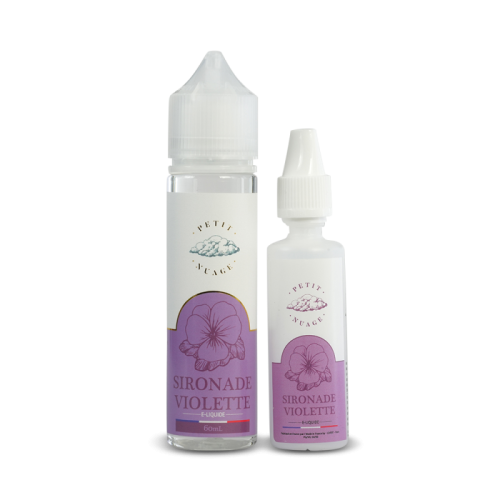 E liquide Sironade Violette 60ml - PRETTY CLOUD Nicotine 0mg | Cigusto | Cigarette electronique, Eliquide