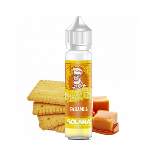 Eliquide Biscuit Caramel 50ml  Solana | Cigusto Ecigarette | Cigusto | Cigarette electronique, Eliquide